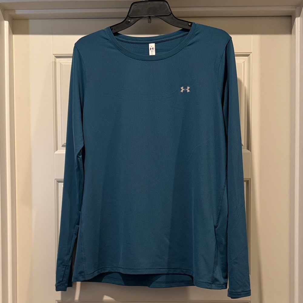 Under Armour Women’s Teal Long Sleeve Shirt